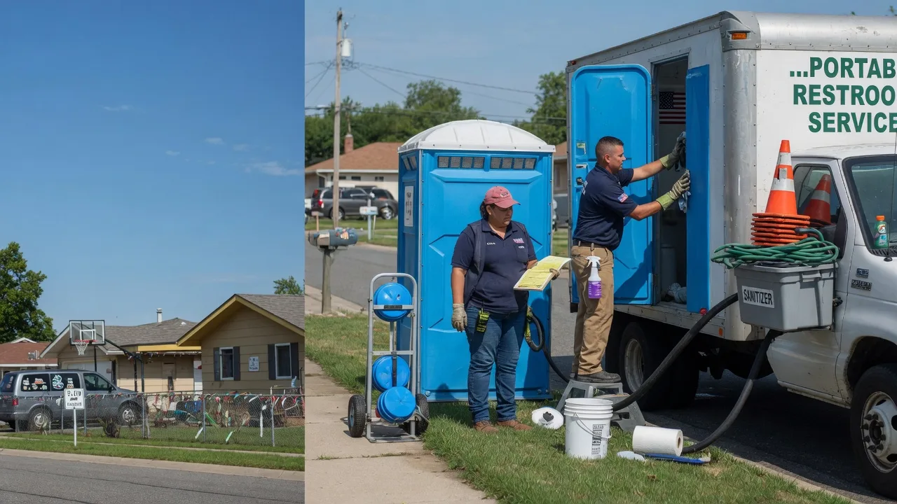 Portable Toilet Rental in Winston, MO near me